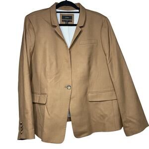J. Crew Regent Blazer in Wool Flannel Women's 24 Academia Quiet Luxury B0323